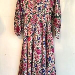 Floral Long Sleeve Dress